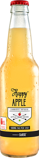Happy Apple Cannabis beverage
